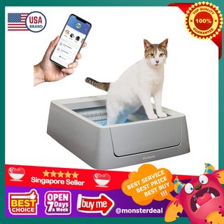 ScoopFree by PetSafe Complete Classic Auto Self-Cleaning Litter Box, Large