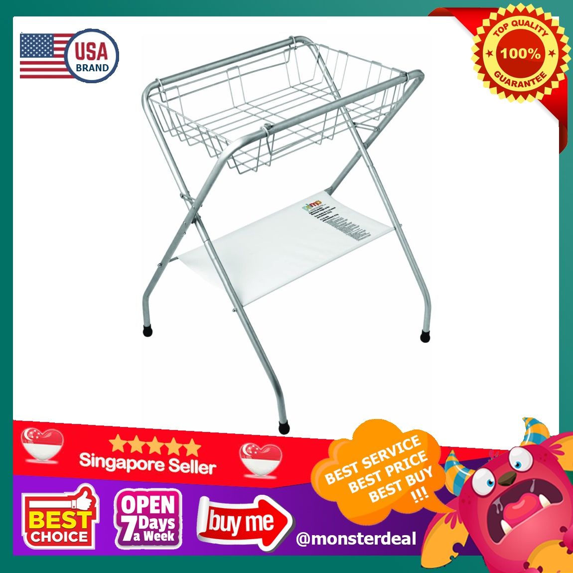 Primo folding store bath stand