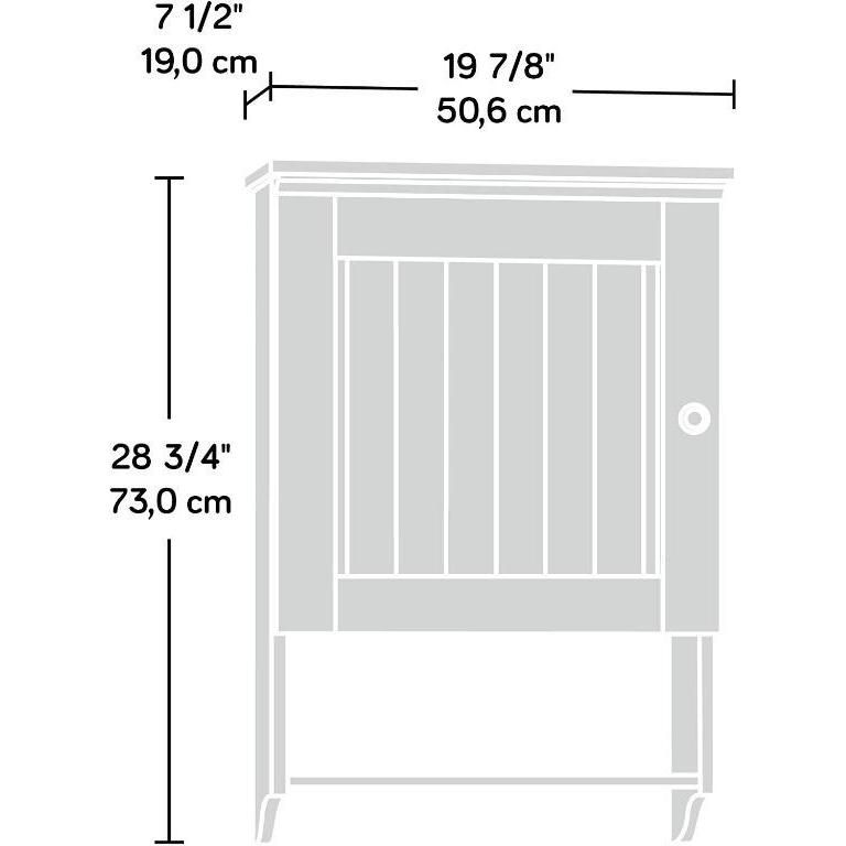 YBR Sauder Caraway Wall Cabinet L 19.92