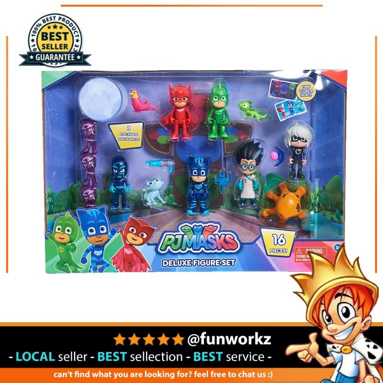 PJ Masks JP PJM65K00 Set di 2 statuine Serie 2, Catboy e Romeo