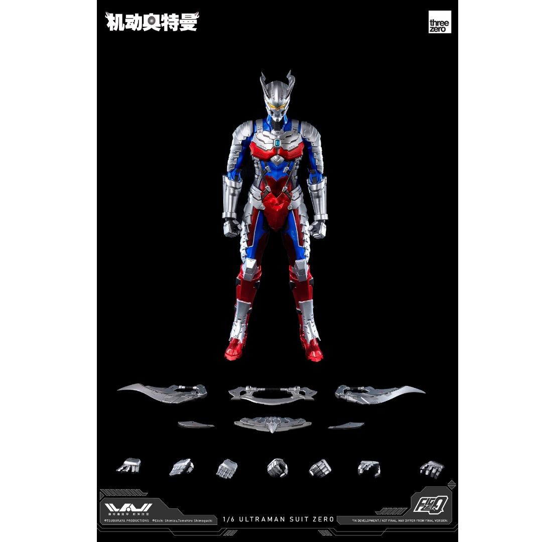 3A ThreeZero Ultraman FigZero Suit Zero 1 6 Action Figure Toy