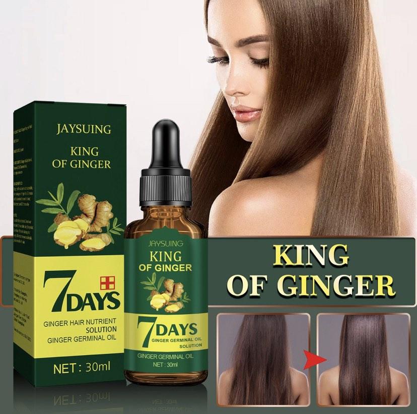 7 days ginger king hair growth hair loss, Beauty & Personal Care, Hair