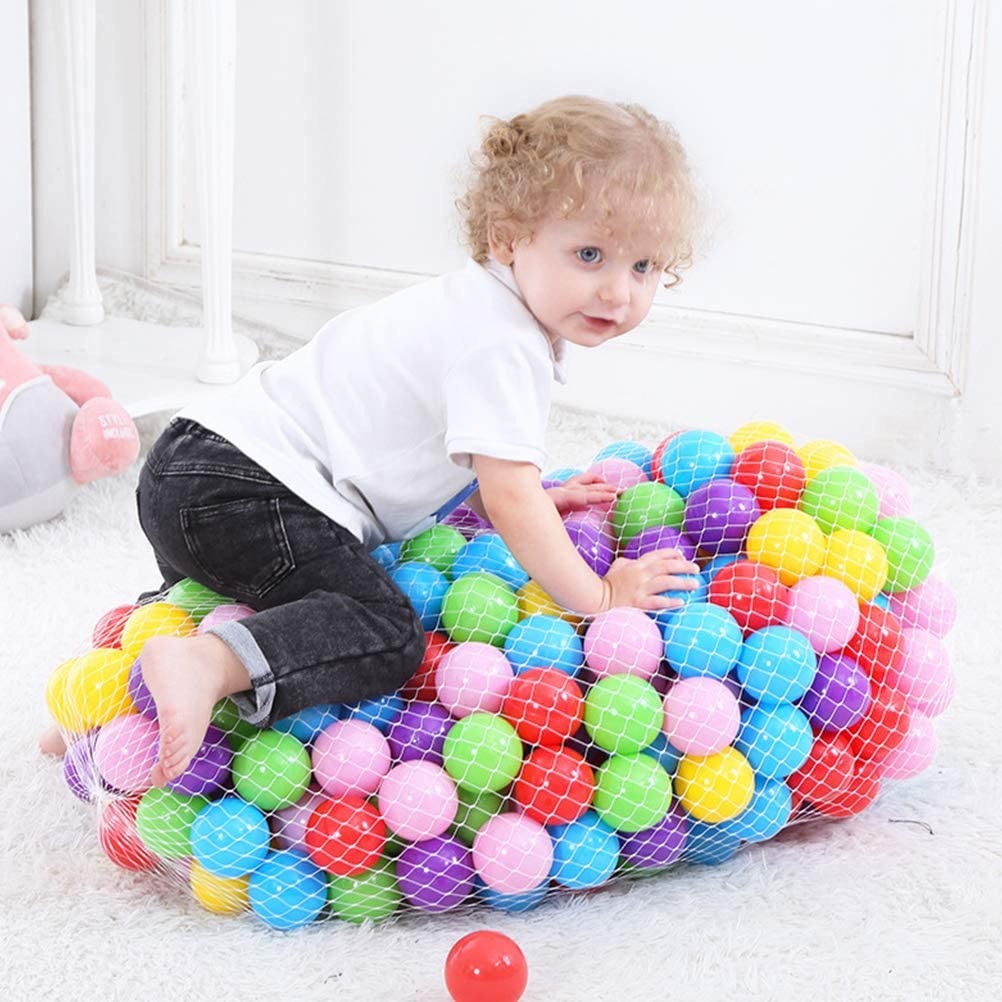 [7cm 100pcs] Ocean Balls Pool for Kids & Children Pool Ball Pits Balls