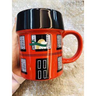 85折 全新 STARBUCKS星巴克2020月份年聖誕紅屋刺蝟馬克杯