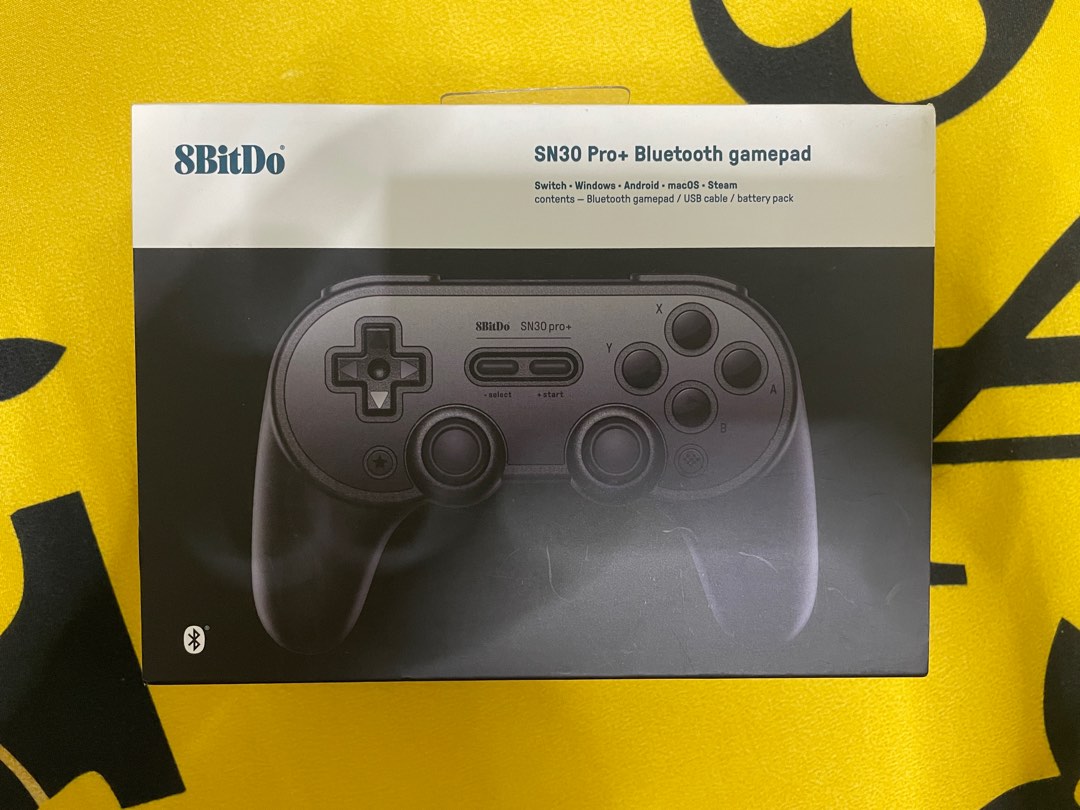 8BitDo SN30 Pro+ Bluetooth Gamepad, Video Gaming, Gaming Accessories ...