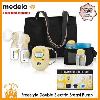 99% New - Medela freestyle breast pump with all accessories + Hegen adaptor