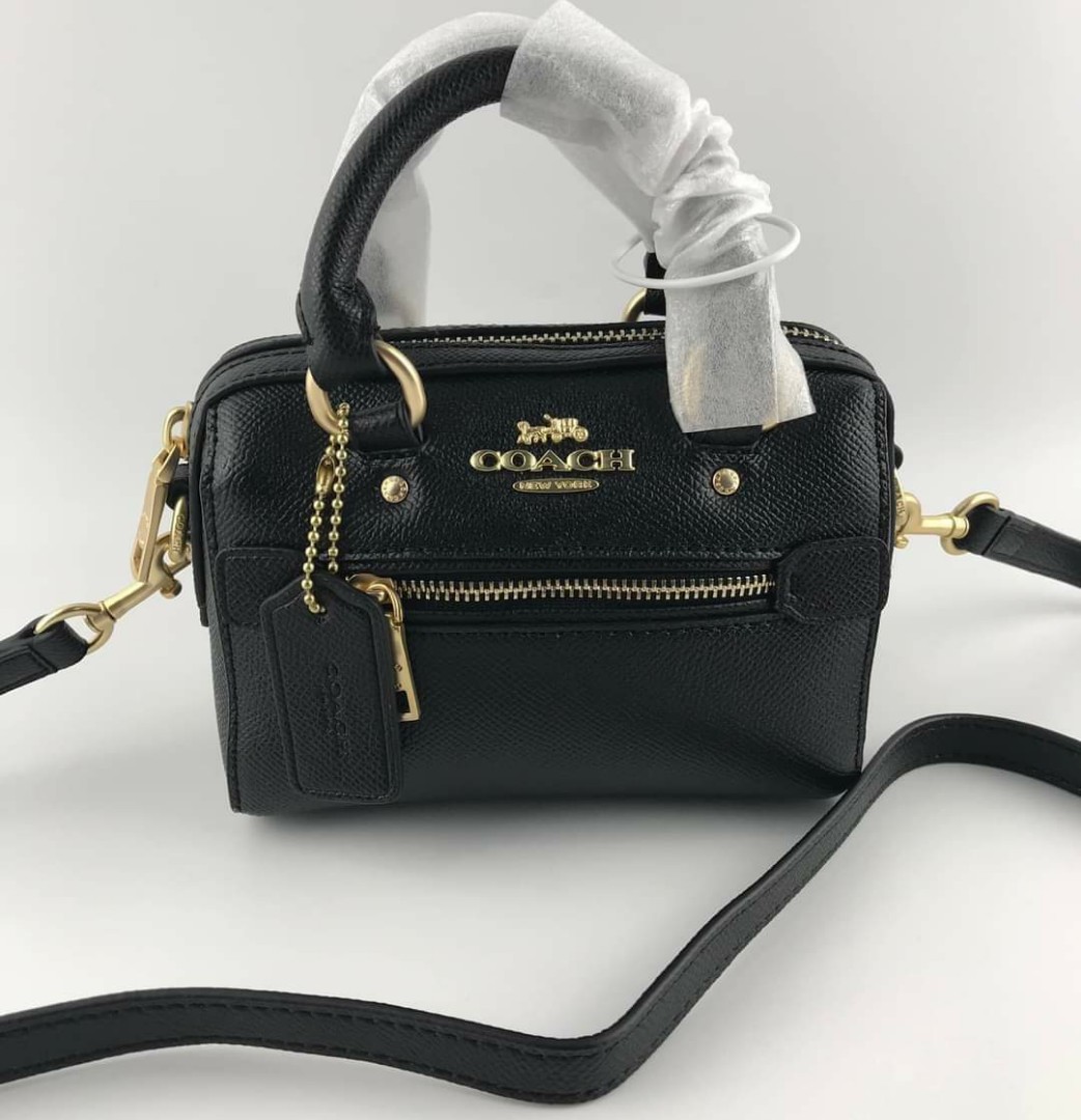 COACH®  Mini Rowan Crossbody In Signature Leather