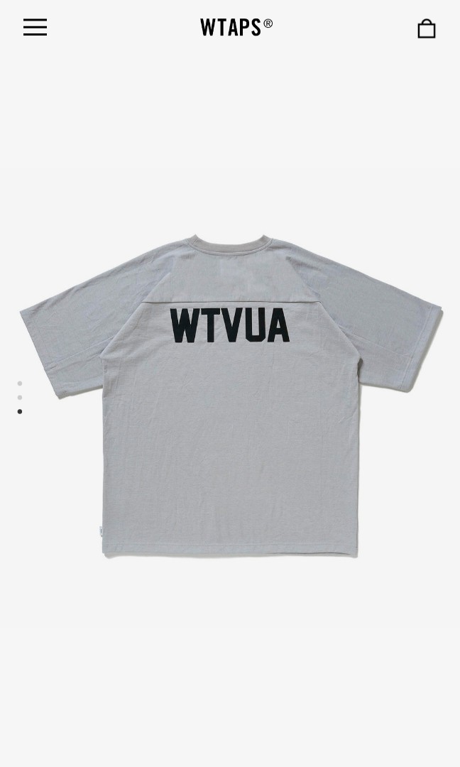 現貨：全新 wtaps 22aw qb SS tee shirt size 3, 男裝, 上身及套裝, T-shirt、恤衫、有領衫