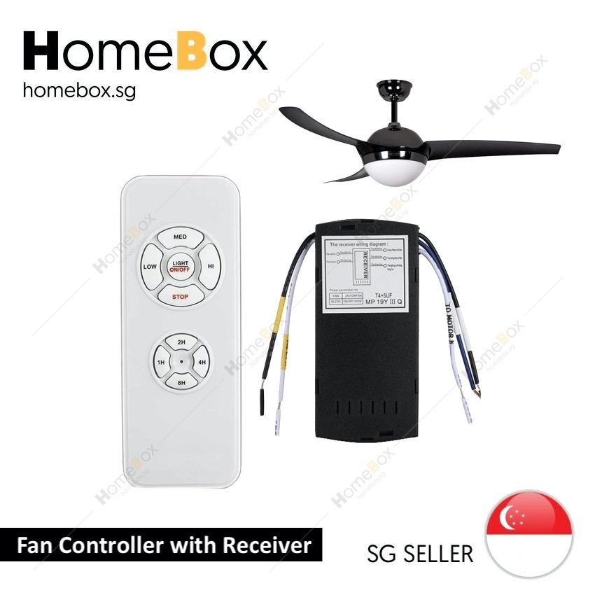 AC Fan Universal Ceiling Fan Remote Control Kit with Receiver