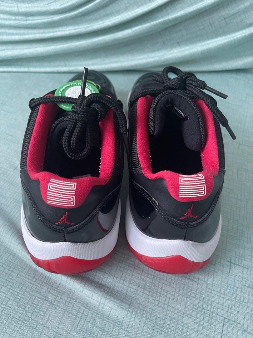 jordan 11 bred low real vs fake