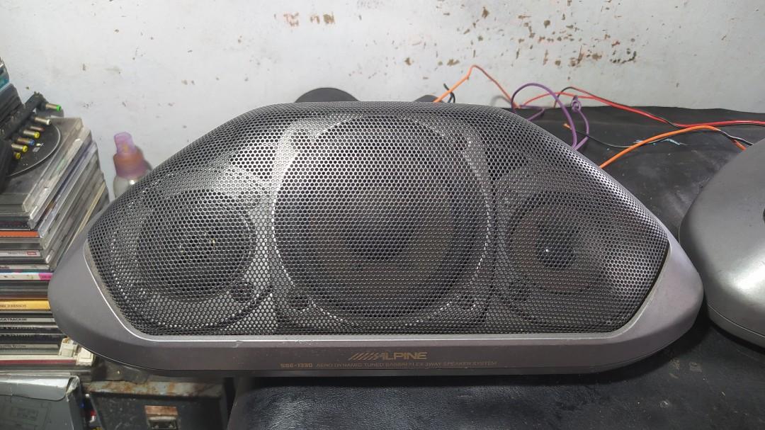 Alpine 3way car speaker 100w max 4ohms, Audio, Other Audio Equipment on ...