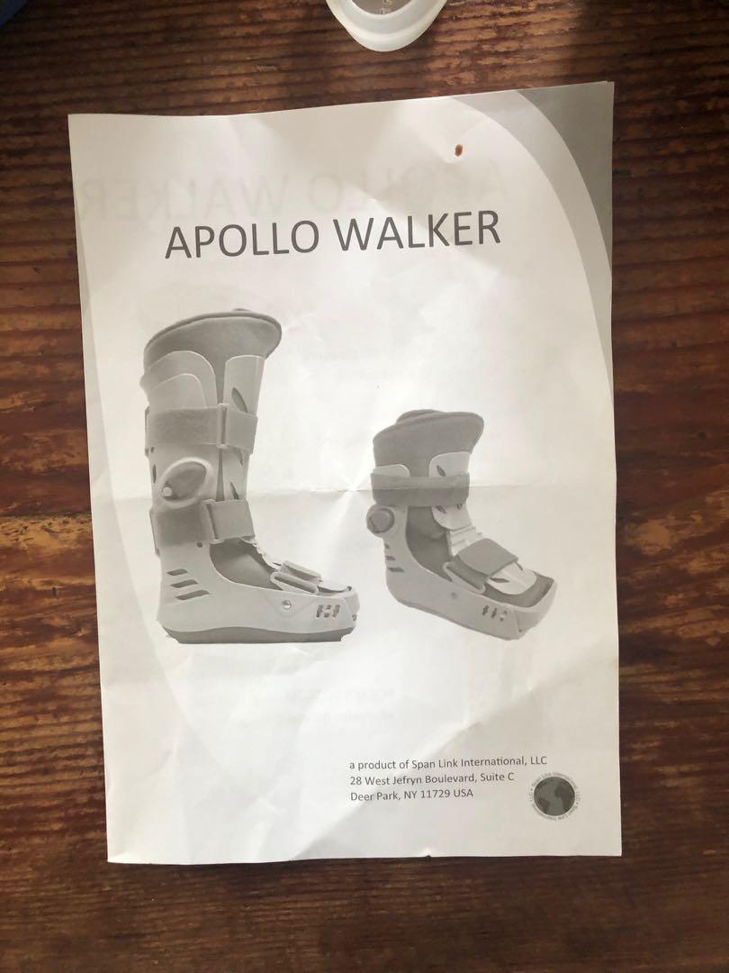 Apollo Orthopaedic Walker Boot cast for fractured foot, Sports
