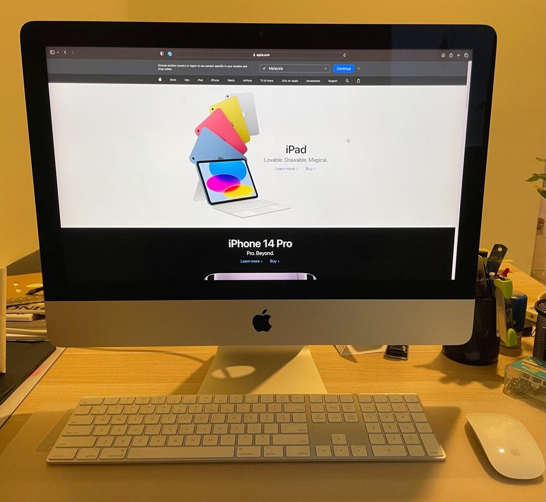 Apple iMac 2019 21.5” 4K i7/64GB/1TB/Radeon Pro 555x 2G, Computers