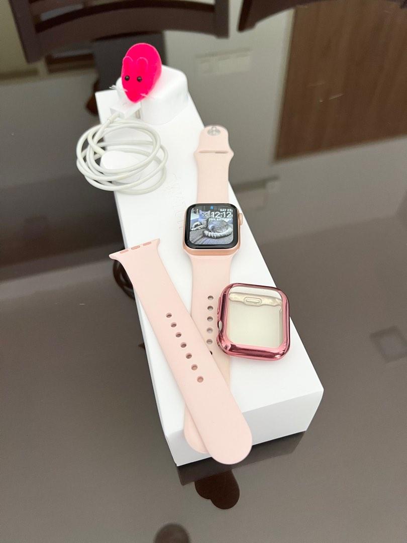 Apple watch series online 5 gold looks pink