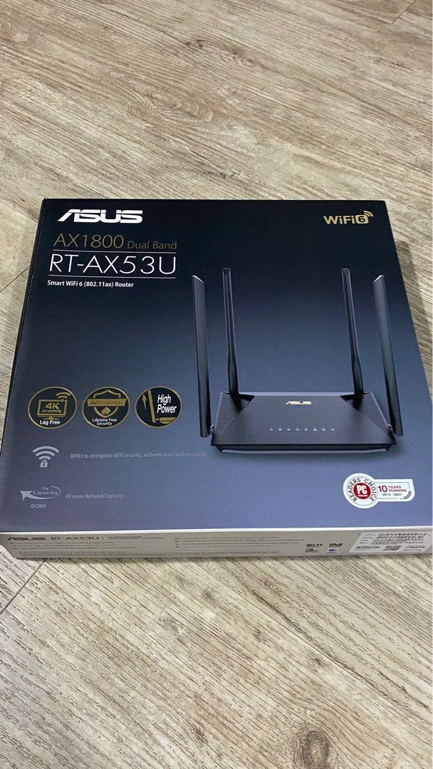 ASUS RT AX53U Router ( Mint Condition ), Computers & Tech, Parts ...
