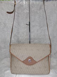 Authentic Christian Dior Honeycombed Crossbody Bag