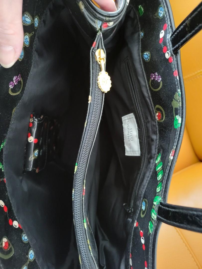 Lulu guinness jackie leather shoulder shop bag