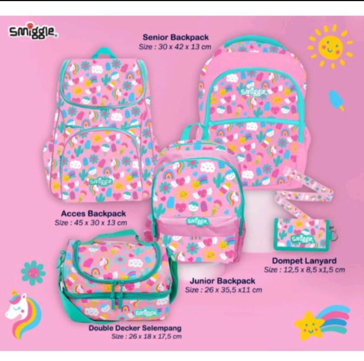AUTHENTIC SMIGGLE SENIOR SCHOOL BAG Hobbies Toys Stationery