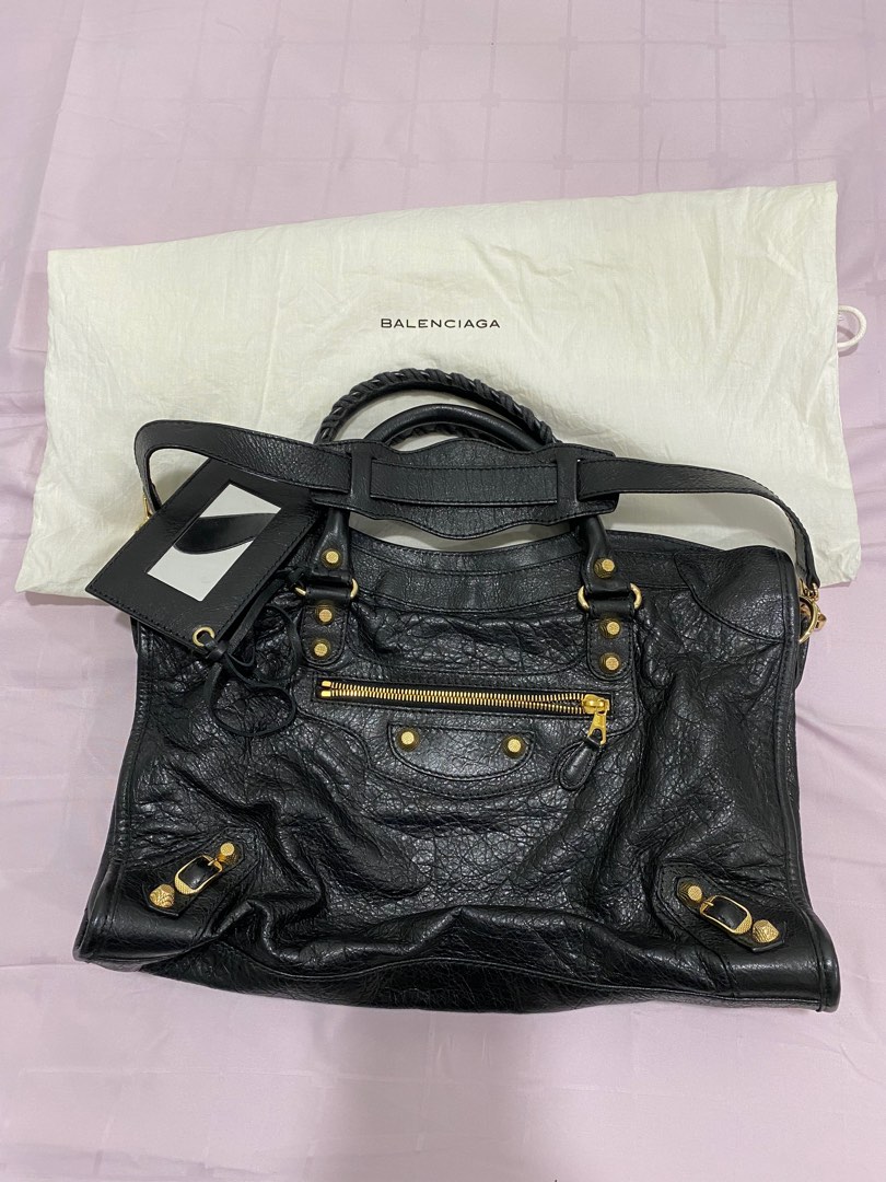 balenciaga handbag black
