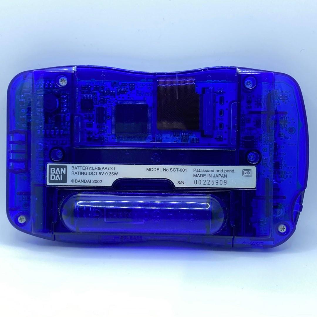 Bandai Swan Crystal Wonderswan 最後主機透明藍色Clear Blue Console