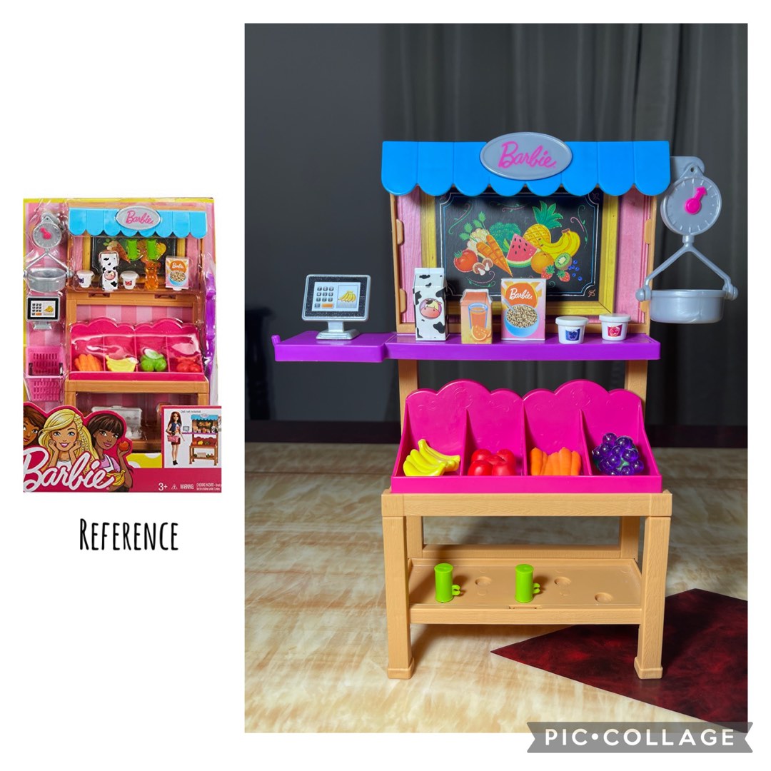 BARBIE GROCERY PLAYSET, Hobbies & Toys, Toys & Games on Carousell