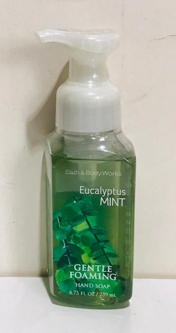 BATH & BODY WORKS GENTLE FOAMING HANDSOAP HAND SOAP - EUCALYPTUS MINT ...
