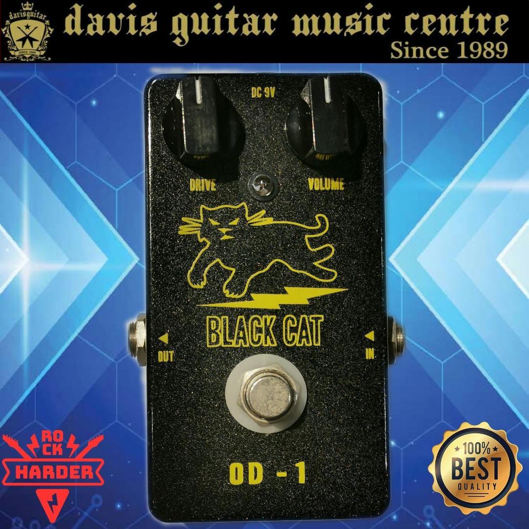 BLACKCAT OD-1 Clone Mod Black Cat OD-1 Overdrive Effect Guitar Pedal