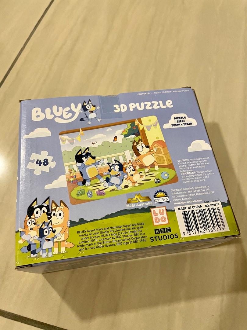 Bluey jigsaw puzzle kids toy 48 pieces, Hobbies & Toys, Toys & Games on
