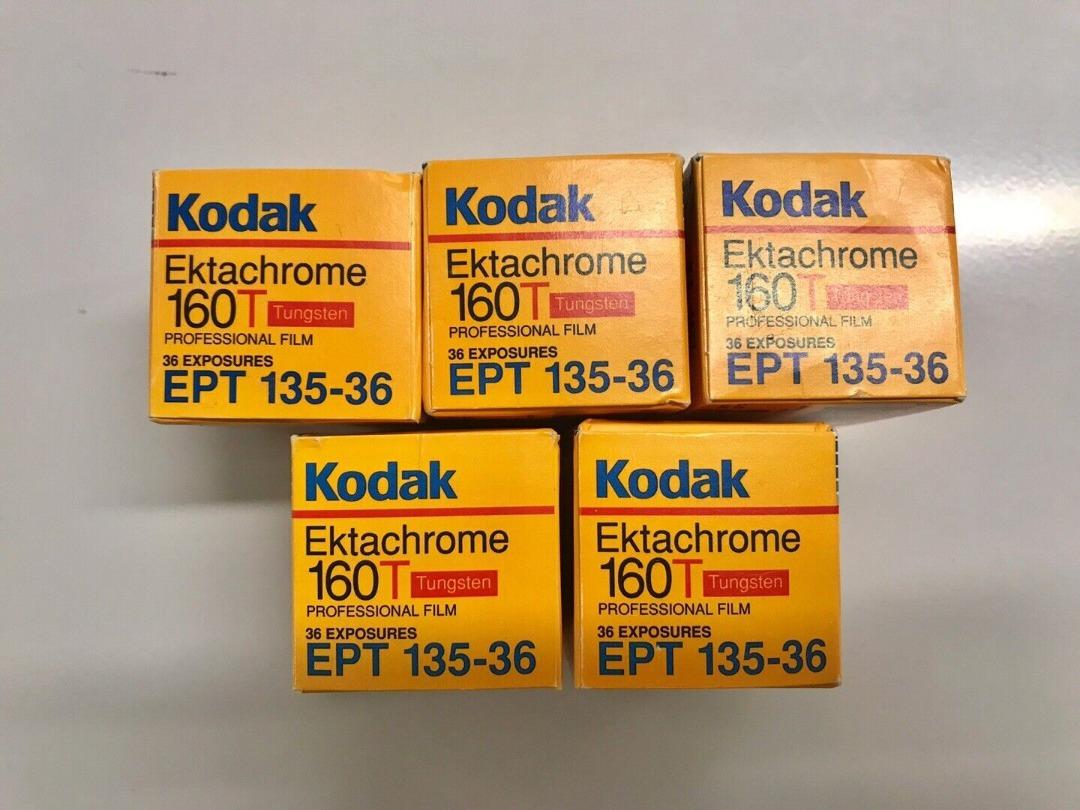 BMC] Kodak Ektachrome 160T (Tungsten) Color Reversal E6 Slide 35mm