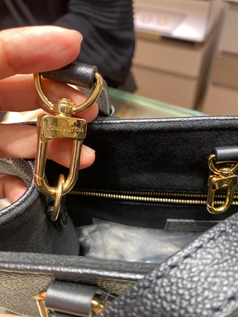Bnew On the Go Louis Vuitton (Category: Luxury Bags & Wallets) located in Makati City. Submitted by qwn009 (Listing ID 1194321334, Image 2). Description: Empreinte Leather >>Complete with box, paperbag, dustbag and receipt.