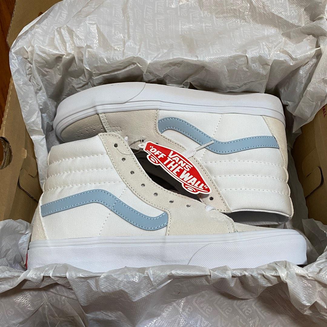 Blue & white vans sales