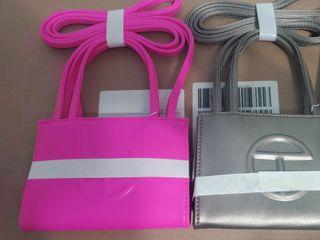 Brand new mini Telfar Shopping bag -Hot Pink
