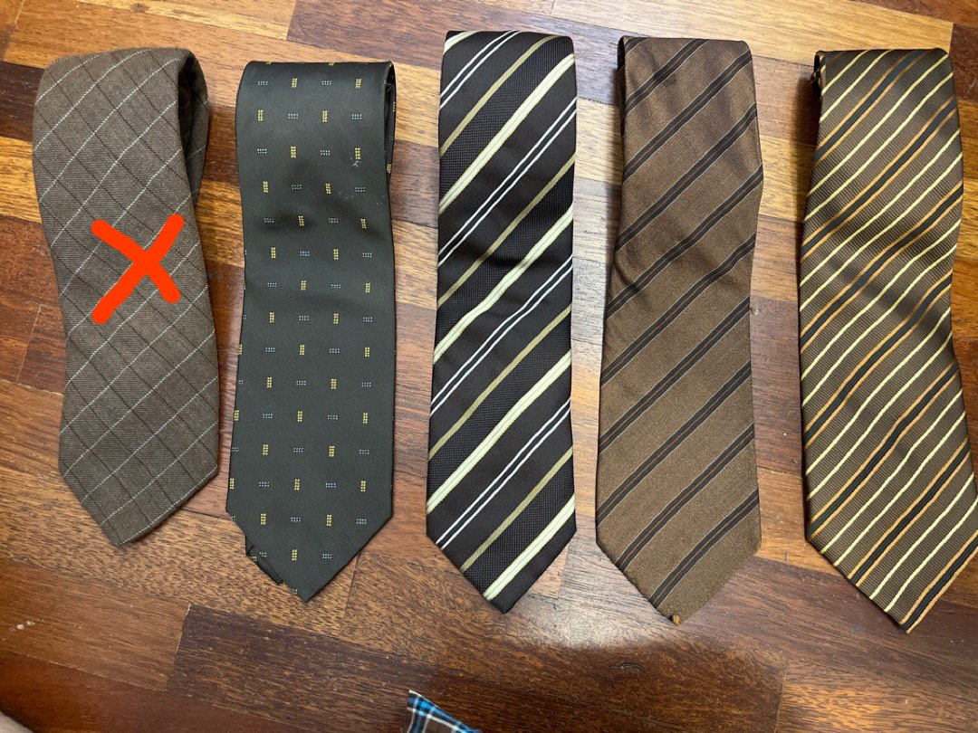 branded neck tie