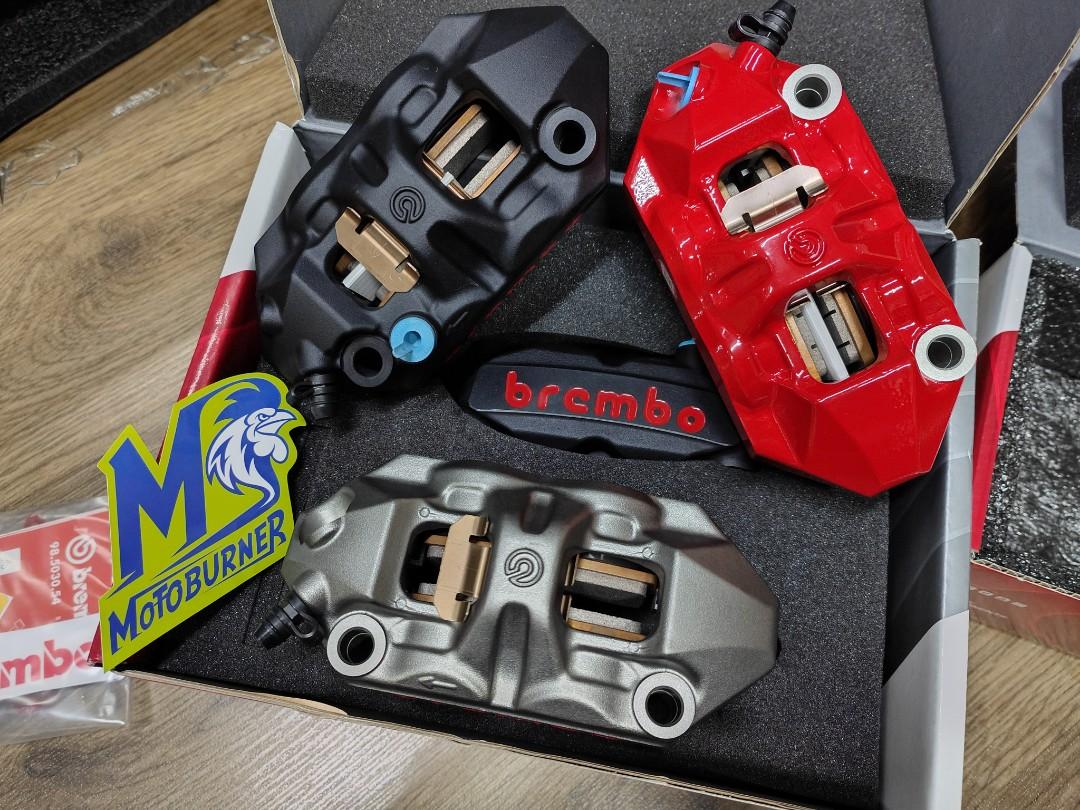 Brembo M4 calipers red xmax aerox sniper yamaha, Motorcycles
