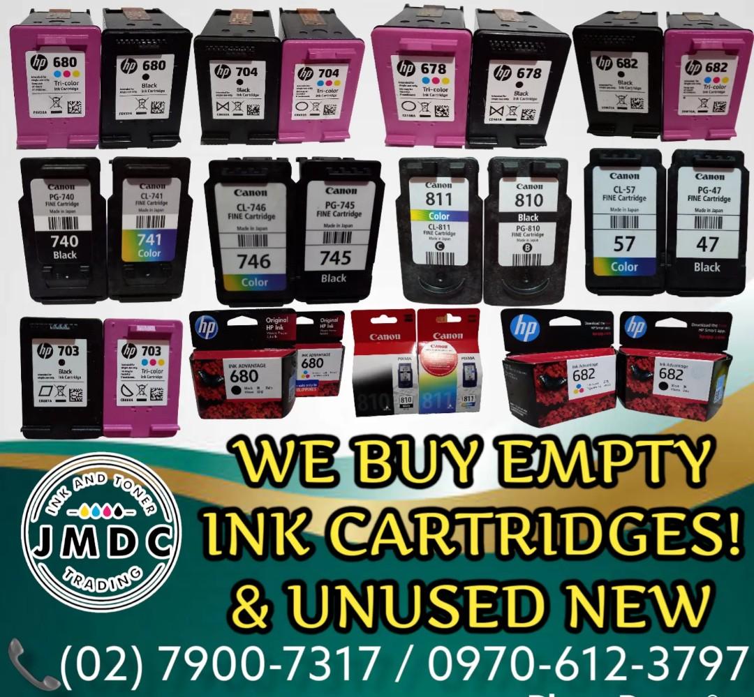 Buyer Of Empty Ink and Toner Cartridges Computers Tech
