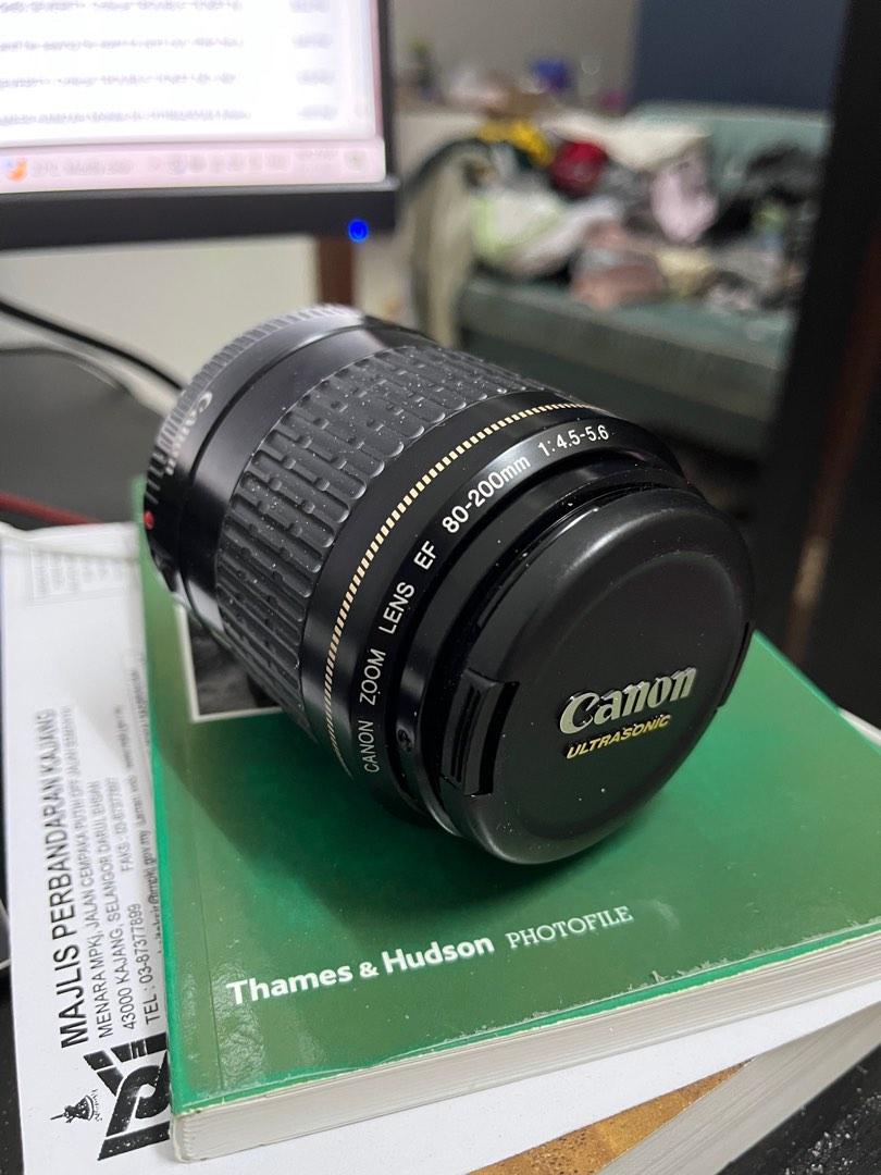 CANON EF 80-200mm F4.5-5.6 レンズ前後キャップ付き 『3年保証 ...