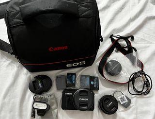 Canon EOS M w/ 2 lenses