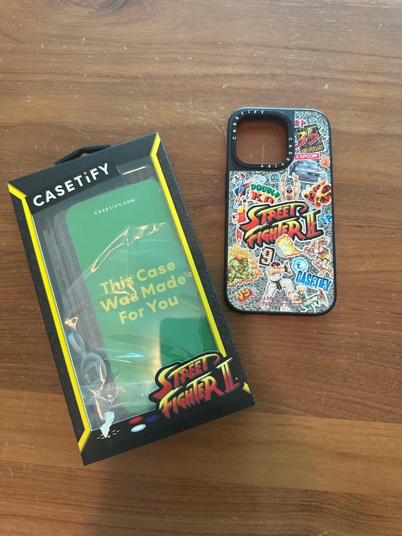 Casetify Street Fighter 2 Case (99% new, iPhone 14 Pro), 手提電話 