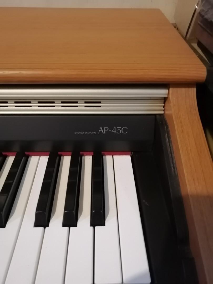 CASIO 電子ピアノ CELVIANO AP-45 88鍵 椅子 譜面台付き