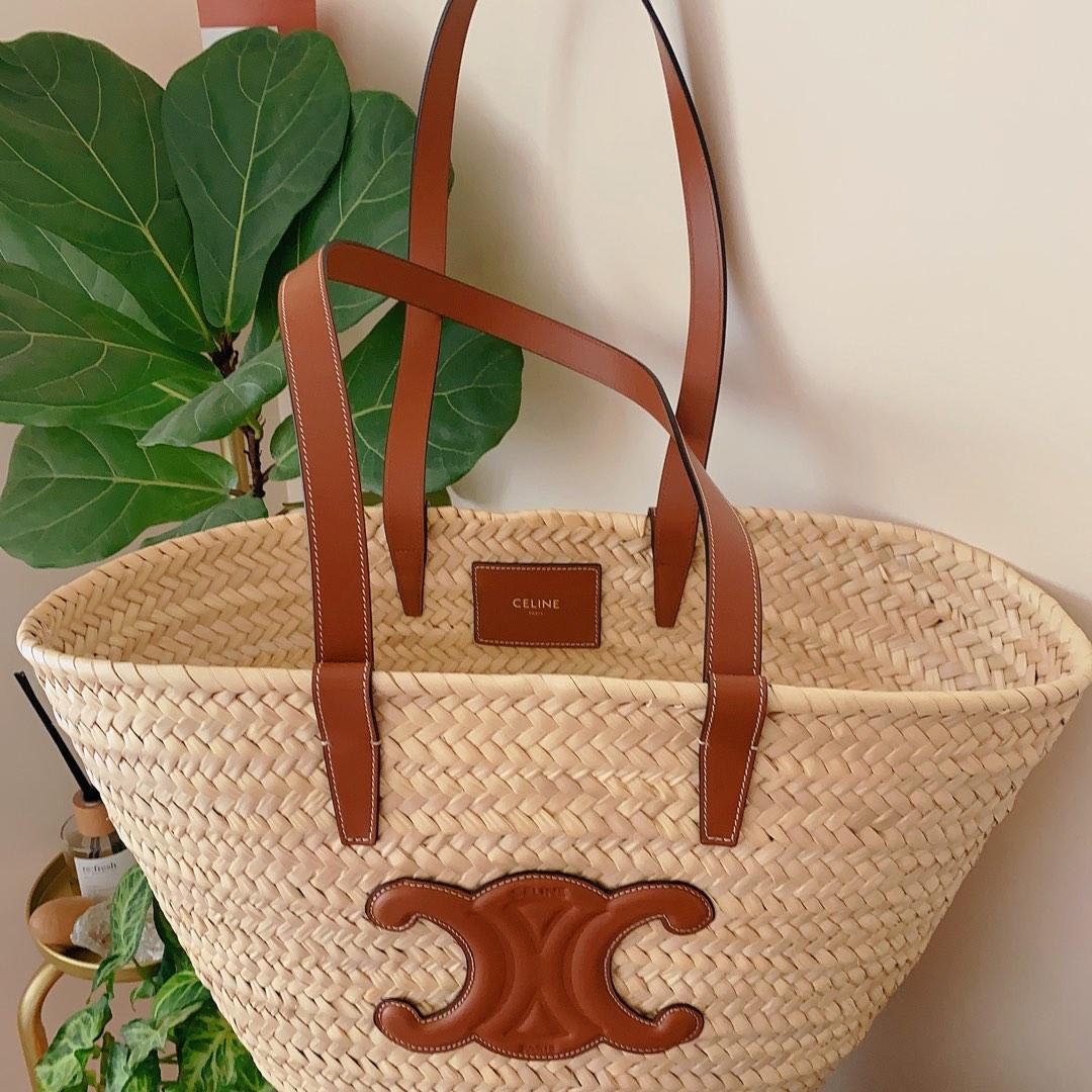 Sac deals paille celine