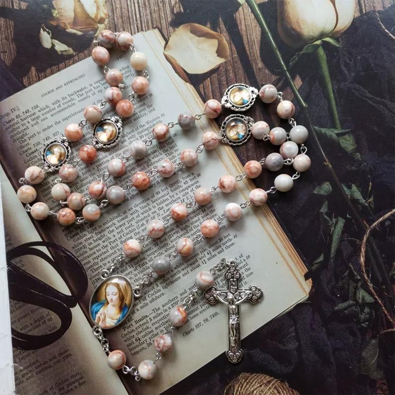 Ceramic flower beads on sale
