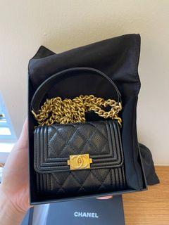 Chanel Leboy Small, Luxury, Bags & Wallets on Carousell