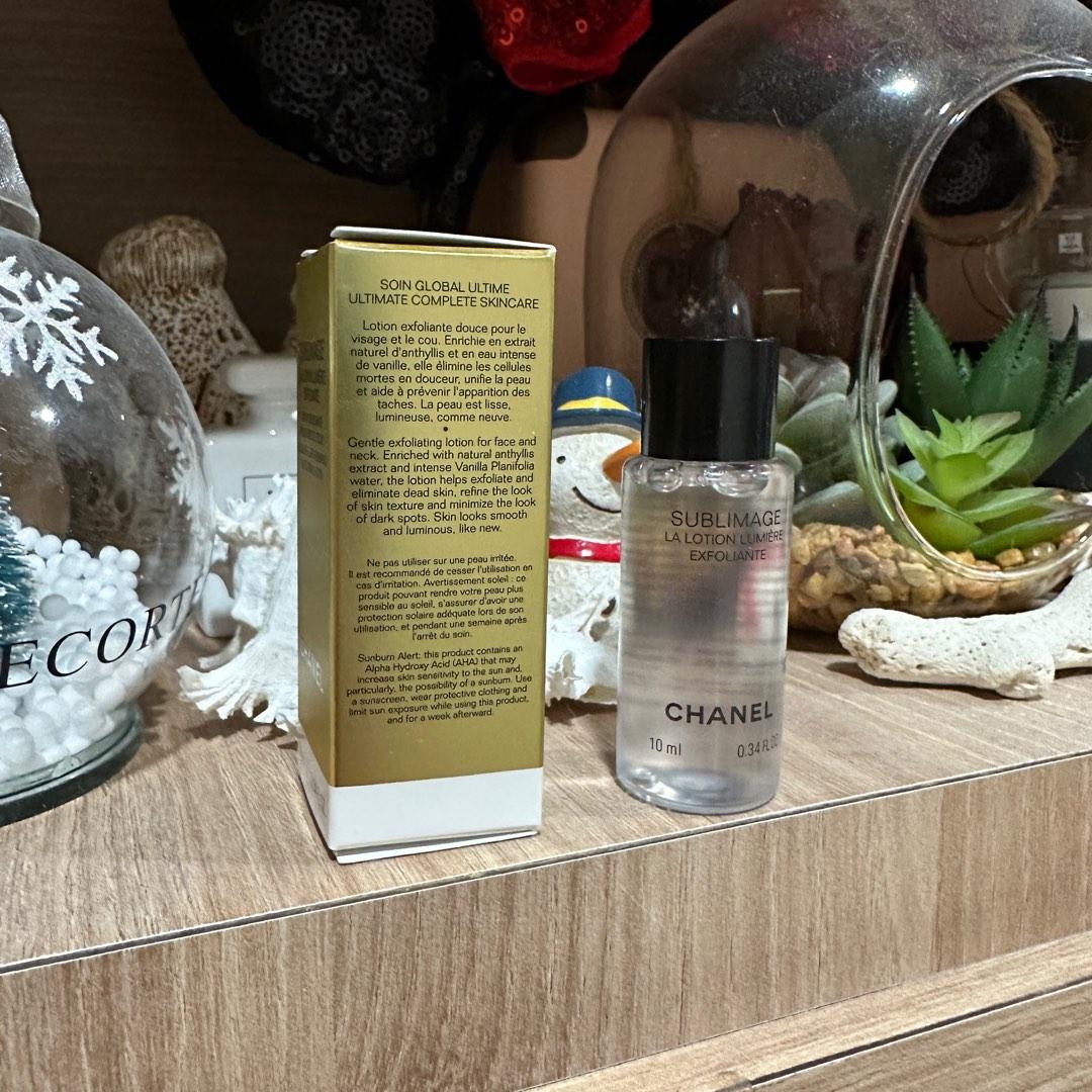 Chanel Sublimage La Lotion Lumiere Exfoliante 10ml, Beauty & Personal