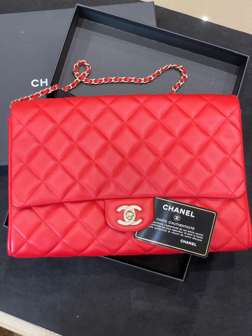 Chanel Timeless Clutch With Chain, Luxury, Bags & Wallets on Carousell