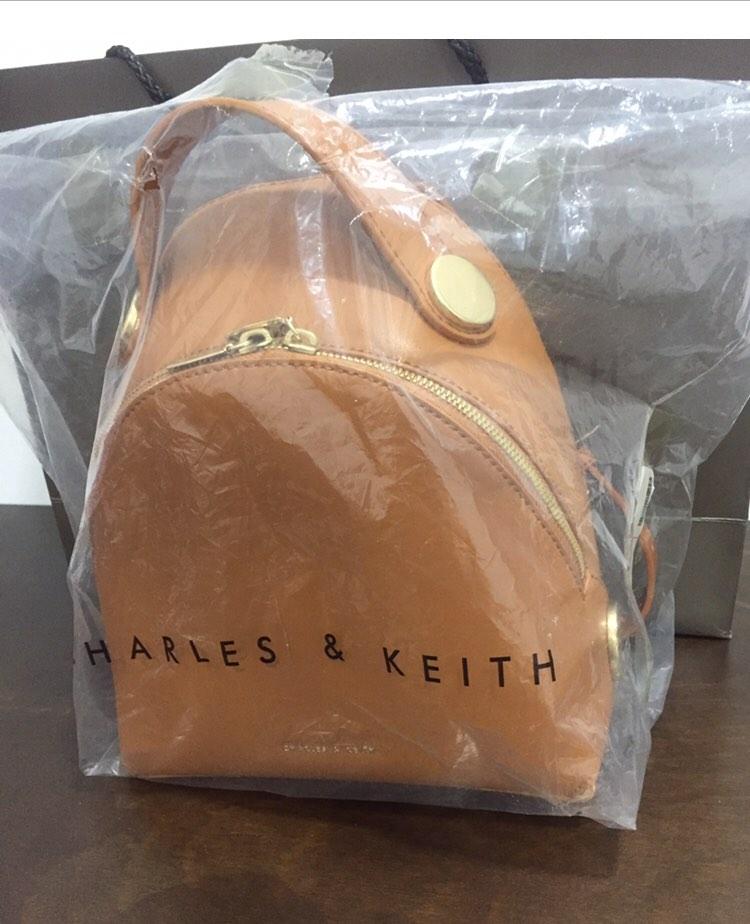 Charles and keith shop plastic bag