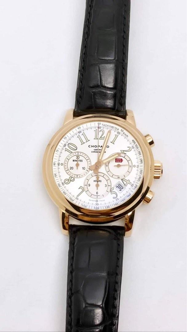 Chopard Mille Miglia 42mm (Category: Luxury Watches) located in Pasig City. Submitted by Watchaholics (Listing ID 1194165997, Image 2). Description: Chopard Mille Miglia 42mm Model 161274-5004 18k Rose Gold Unit only ₱505k.