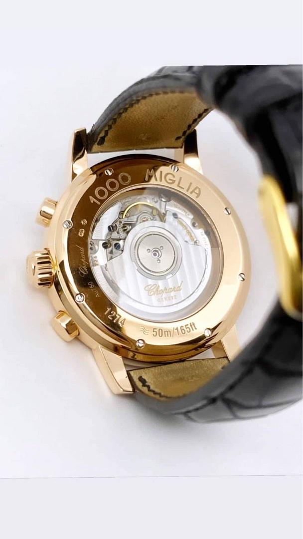 Chopard Mille Miglia 42mm (Category: Luxury Watches) located in Pasig City. Submitted by Watchaholics (Listing ID 1194165997, Image 3). Description: Chopard Mille Miglia 42mm Model 161274-5004 18k Rose Gold Unit only ₱505k.