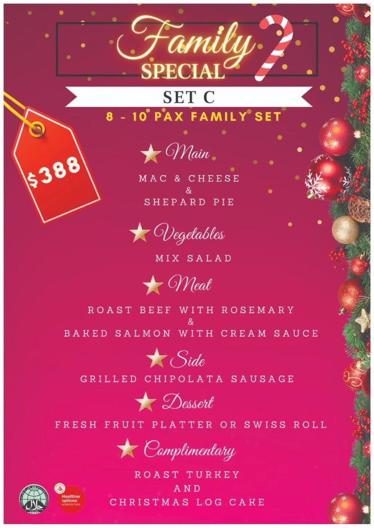 Christmas Halal Family Set (Mini Buffet), Food & Drinks, Fresh Produce