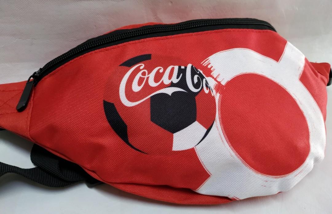 Coca Cola Fanny Pack Waist Bag Hip Bag Butt Bag Full Zip NEW
