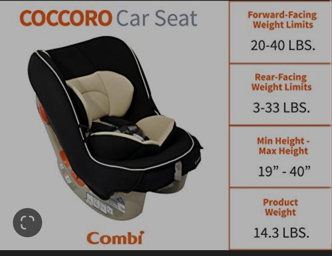 Combi Coccoro Convertible Car Seat